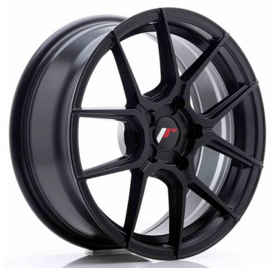 Llanta Jr Wheels Jr30 17x7 Et20-40 5h Blank Matt Black Japan Racing