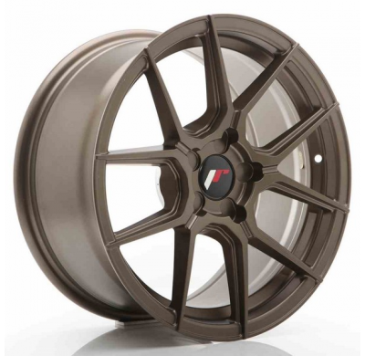LLANTA JR Wheels JR30 17x8 ET20-40 5H BLANK Matt Bronze JAPAN RACING