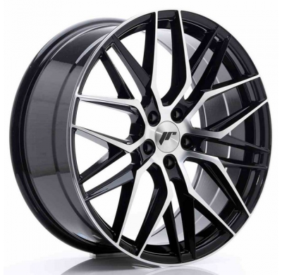 LLANTA JR Wheels JR28 20x8,5 ET40 5x112 Gloss Black Machined Face JAPAN RACING