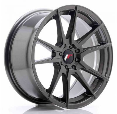 LLANTA JR Wheels JR21 17x8 ET35 5x100/114 Hyper Gray JAPAN RACING