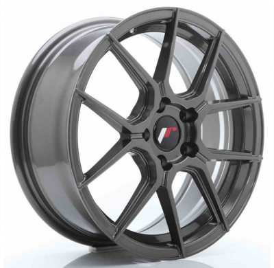 LLANTA JR Wheels JR30 17x7 ET40 5x100 Hyper Gray JAPAN RACING