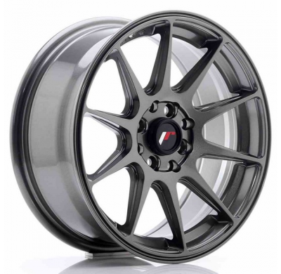 LLANTA JR Wheels JR11 16x7 ET30 5x100/114 Hyper Gray JAPAN RACING