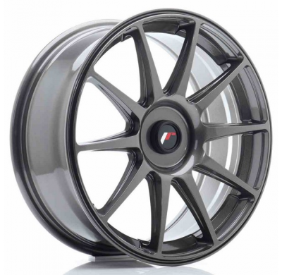 LLANTA JR Wheels JR11 18x7,5 ET20-40 Blank Hyper Gray JAPAN RACING