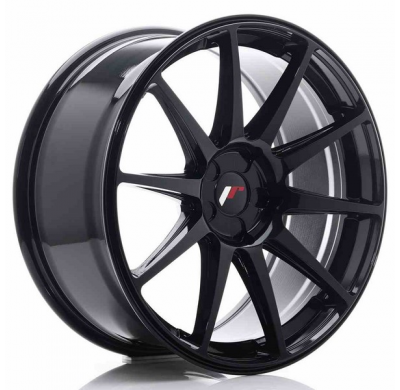 LLANTA JR Wheels JR11 19x8,5 ET25-40 5H Blank Glossy Black JAPAN RACING