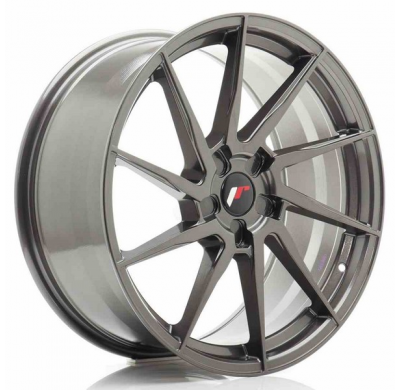 LLANTA JR Wheels JR36 20x9 ET15-38 5H BLANK Hyper Gray JAPAN RACING