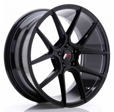 Llanta Jr Wheels Jr30 19x8,5 Et35 5x120 Glossy Black Japan Racing