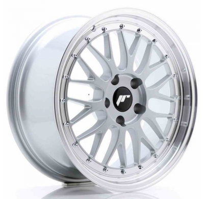 Llanta Jr Wheels Jr23 18x8,5 Et35 5x120 Hyper Silver W/Machined Lip Japan Racing