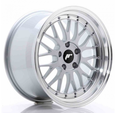 Llanta Jr Wheels Jr23 18x9,5 Et35 5x120 Hyper Silver W/Machined Lip Japan Racing