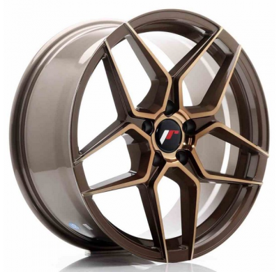 Llanta Jr Wheels Jr34 18x8 Et42 5x112 Platinum Bronze Japan Racing