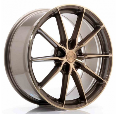 Llanta Jr Wheels Jr37 20x9 Et20-45 5h Blank Platinum Bronze Japan Racing