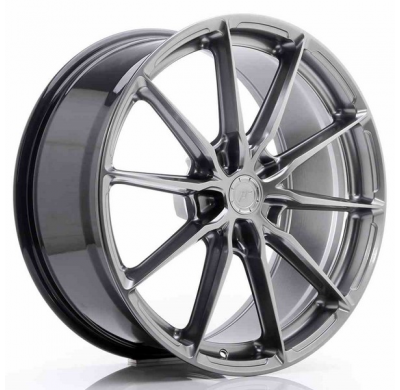 LLANTA JR Wheels JR37 20x9 ET20-45 5H BLANK Hyper Black JAPAN RACING