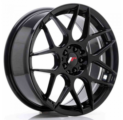 LLANTA JR Wheels JR18 18x7,5 ET35 5x100/120 Glossy Black JAPAN RACING