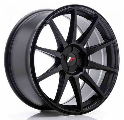 LLANTA JR Wheels JR11 19x8,5 ET25-40 5H Blank Matt Black JAPAN RACING