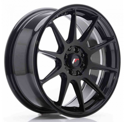 LLANTA JR Wheels JR11 17x7,25 ET25 4x100/108 Glossy Black JAPAN RACING