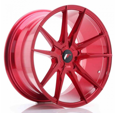 LLANTA JR Wheels JR21 19x9,5 ET35-40 5H BLANK Platinum Red JAPAN RACING