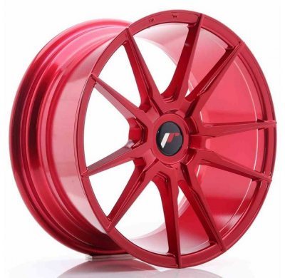 LLANTA JR Wheels JR21 18x8,5 ET40 BLANK Platinum Red JAPAN RACING