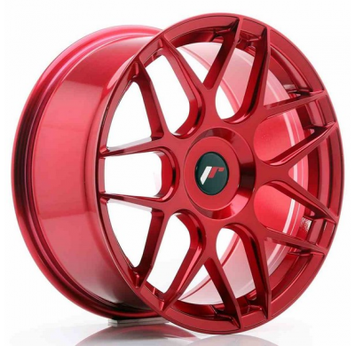 LLANTA JR Wheels JR18 18x8,5 ET25-45 Blank Platinum Red JAPAN RACING