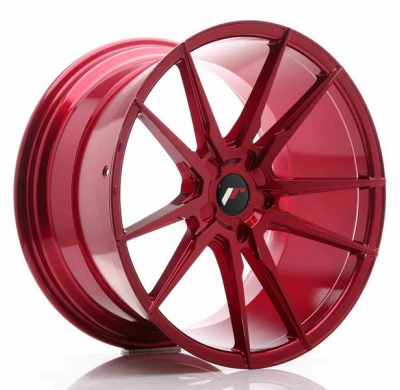 LLANTA JR Wheels JR21 20x11 ET30-50 5H BLANK Platinum Red JAPAN RACING