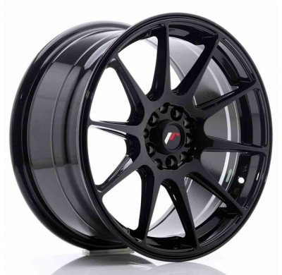 LLANTA JR Wheels JR11 17x8,25 ET35 5x100/108 Glossy Black JAPAN RACING
