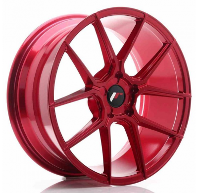 Llanta Jr Wheels Jr30 19x8,5 Et20-42 5h Blank Platinum Red Japan Racing