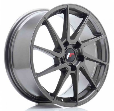 LLANTA JR Wheels JR36 18x8 ET35 5x120 Hyper Gray JAPAN RACING