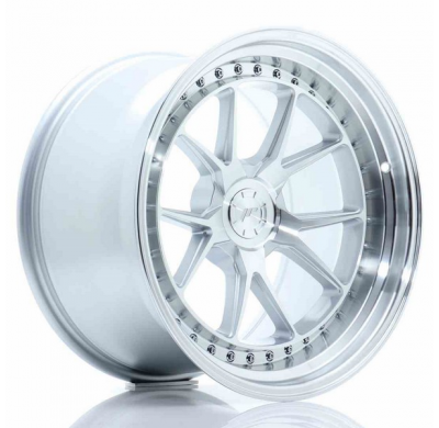 LLANTA JR Wheels JR39 18x10,5 ET15-22 5H BLANK Silver Machined Face JAPAN RACING