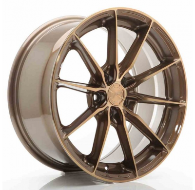 LLANTA JR Wheels JR37 17x8 ET40 5x112 Platinum Bronze JAPAN RACING