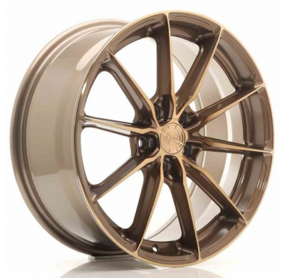 LLANTA JR Wheels JR37 18x8 ET45 5x112 Platinum Bronze JAPAN RACING