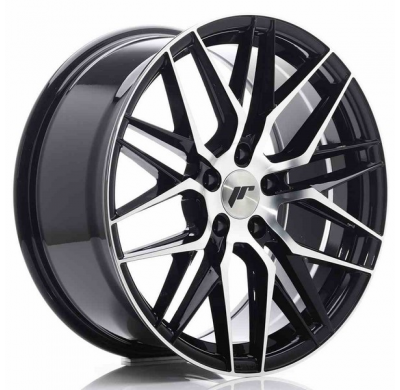 LLANTA JR Wheels JR28 18x8,5 ET40 5x114,3 Gloss Black Machined Face JAPAN RACING
