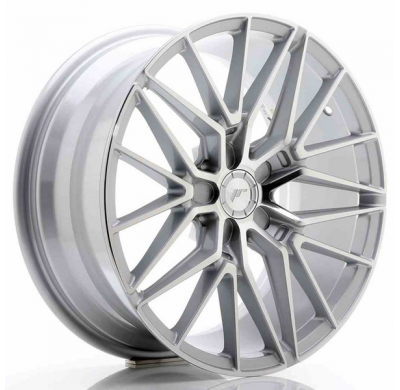 LLANTA JR Wheels JR38 18x8 ET35-45 5H BLANK Silver Machined Face JAPAN RACING