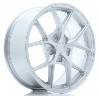 LLANTA JR Wheels SL01 17x7 ET20-40 5H BLANK Matt Silver JAPAN RACING
