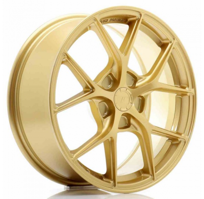 LLANTA JR Wheels SL01 17x7 ET20-40 5H BLANK Gold JAPAN RACING