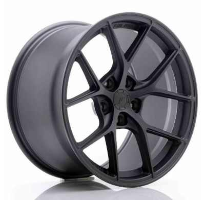 LLANTA JR Wheels SL01 18x10,5 ET25-38 5H BLANK Matt Gun Metal JAPAN RACING