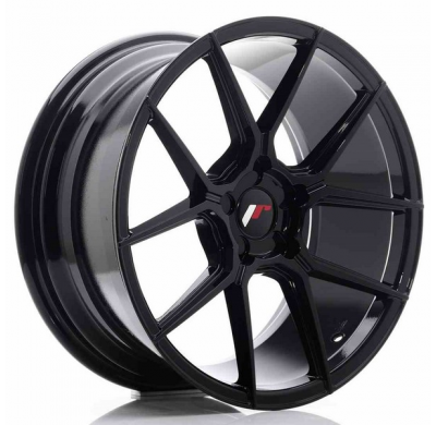 Llanta Jr Wheels Jr30 18x8,5 Et20-40 5h Blank Glossy Black Japan Racing