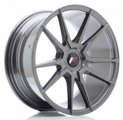 Llanta Jr Wheels Jr21 18x8,5 Et40 Blank Hyper Gray Japan Racing