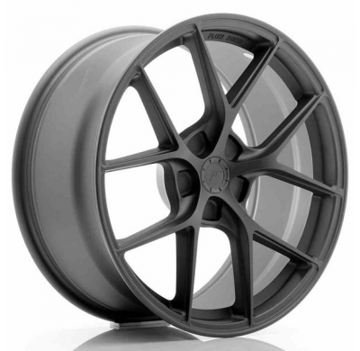 LLANTA JR Wheels SL01 19x8 ET40 5H BLANK Matt Gun Metal JAPAN RACING