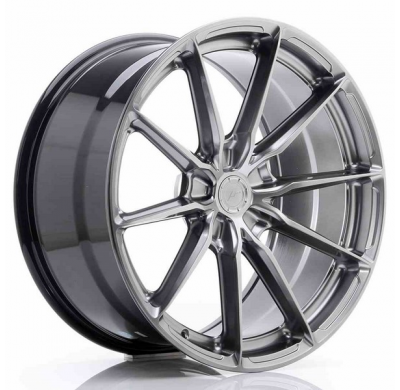 Llanta Jr Wheels Jr37 20x10 Et35 5x112 Hyper Black Japan Racing