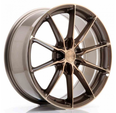 Llanta Jr Wheels Jr37 20x8,5 Et35 5x112 Platinum Bronze Japan Racing