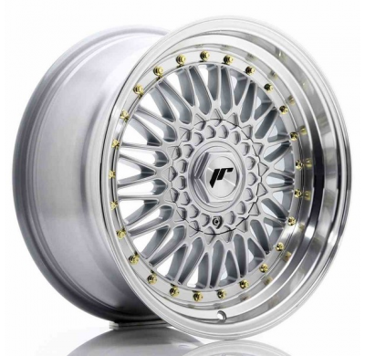 LLANTA JR Wheels JR9 17x8,5 ET35 4x100/108 Silver w/Machined Lip JAPAN RACING