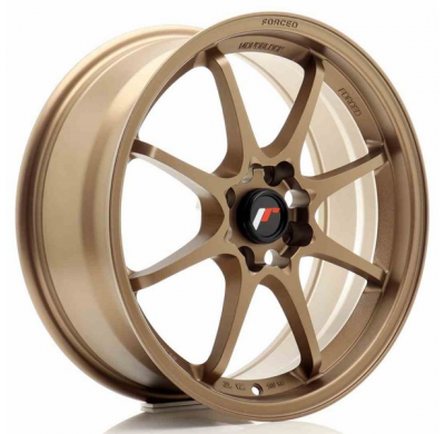 LLANTA JR Wheels JR5 17x7 ET25 4x108 Dark Anodized Bronze JAPAN RACING