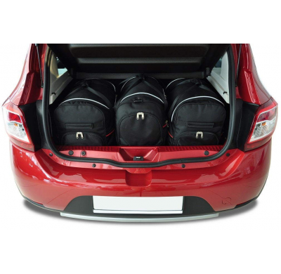 MALETAS ESPECIFICAS PARA DACIA SANDERO 2011-2020 CONJUNTO DE BOLSAS DE COCHE 3 UNIDADES