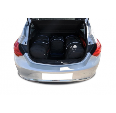 MALETAS ESPECIFICAS PARA OPEL ASTRA HATCHBACK 2009-2015 CONJUNTO DE BOLSAS 4 UNIDADES