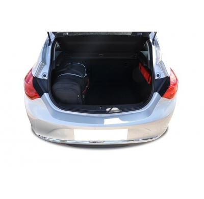 MALETAS ESPECIFICAS PARA OPEL ASTRA HATCHBACK 2009-2015 CONJUNTO DE BOLSAS 4 UNIDADES