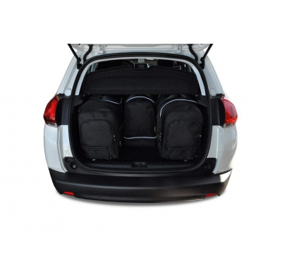 MALETAS ESPECIFICAS PARA PEUGEOT 2008 2013-2019 CONJUNTO DE BOLSAS DE COCHE 4 UNIDADES