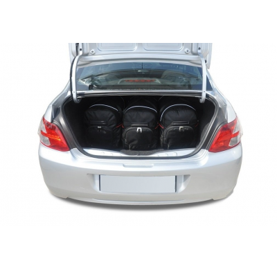 MALETAS ESPECIFICAS PARA PEUGEOT 301 2012+ CONJUNTO DE BOLSAS DE COCHE 5 UNIDADES