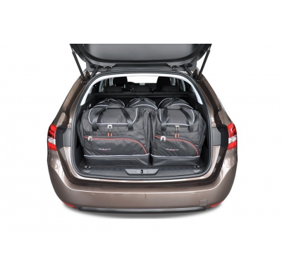 MALETAS ESPECIFICAS PARA PEUGEOT 308 SW 2014+ CONJUNTO DE BOLSAS 5 UNIDADES