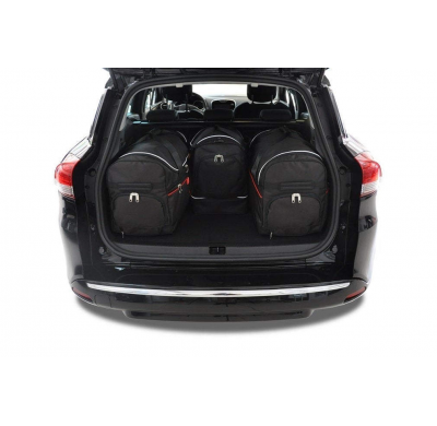 MALETAS ESPECIFICAS PARA RENAULT CLIO GRANDTOUR 2013+ CONJUNTO DE BOLSAS 4 UNIDADES
