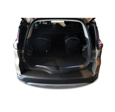 MALETAS ESPECIFICAS PARA RENAULT ESPACE 2014+ CONJUNTO DE BOLSAS DE COCHE 5 UNIDADES
