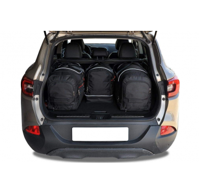 MALETAS ESPECIFICAS PARA RENAULT KADJAR 2015+ CONJUNTO DE BOLSAS DE COCHE 4 UNIDADES