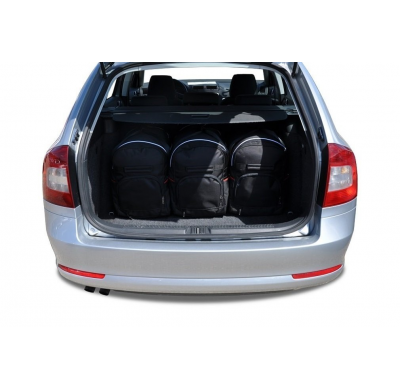 MALETAS ESPECIFICAS PARA SKODA OCTAVIA KOMBI 2004-2013 CONJUNTO DE BOLSAS 5 UNIDADES